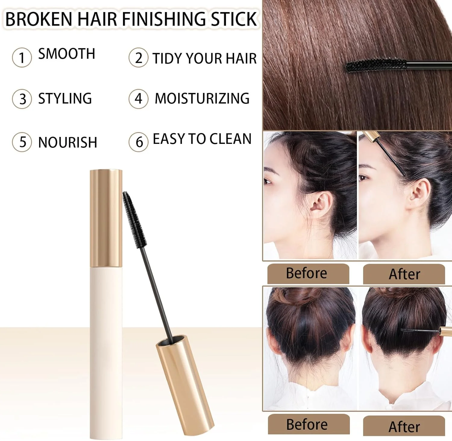 استیک حالت دهنده مو، 2 عدد ژل حالت دهنده مو، استیک واکس مو، ژل حالت دهنده مو با طراوت و بدون چربی، تثبیت کننده مو