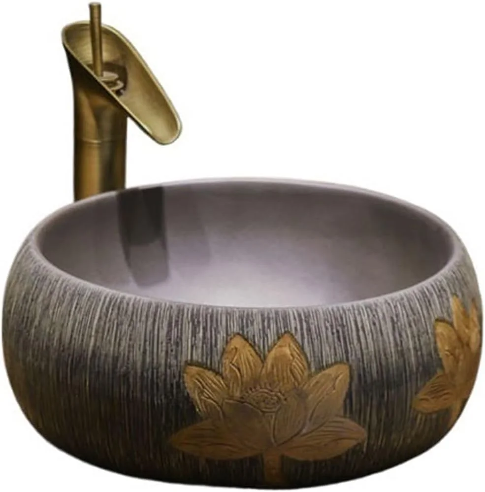 روشویی کاسه ای طرح قدیمی، روشویی مربعی برس خورده، روشویی گرد، روشویی سرامیکی هنری چینی، کاسه روشویی روشویی کاسه ای طرح قدیمی، روشویی مربعی برس خورده، روشویی گرد، روشویی سرامیکی هنری چینی، کاسه روشویی