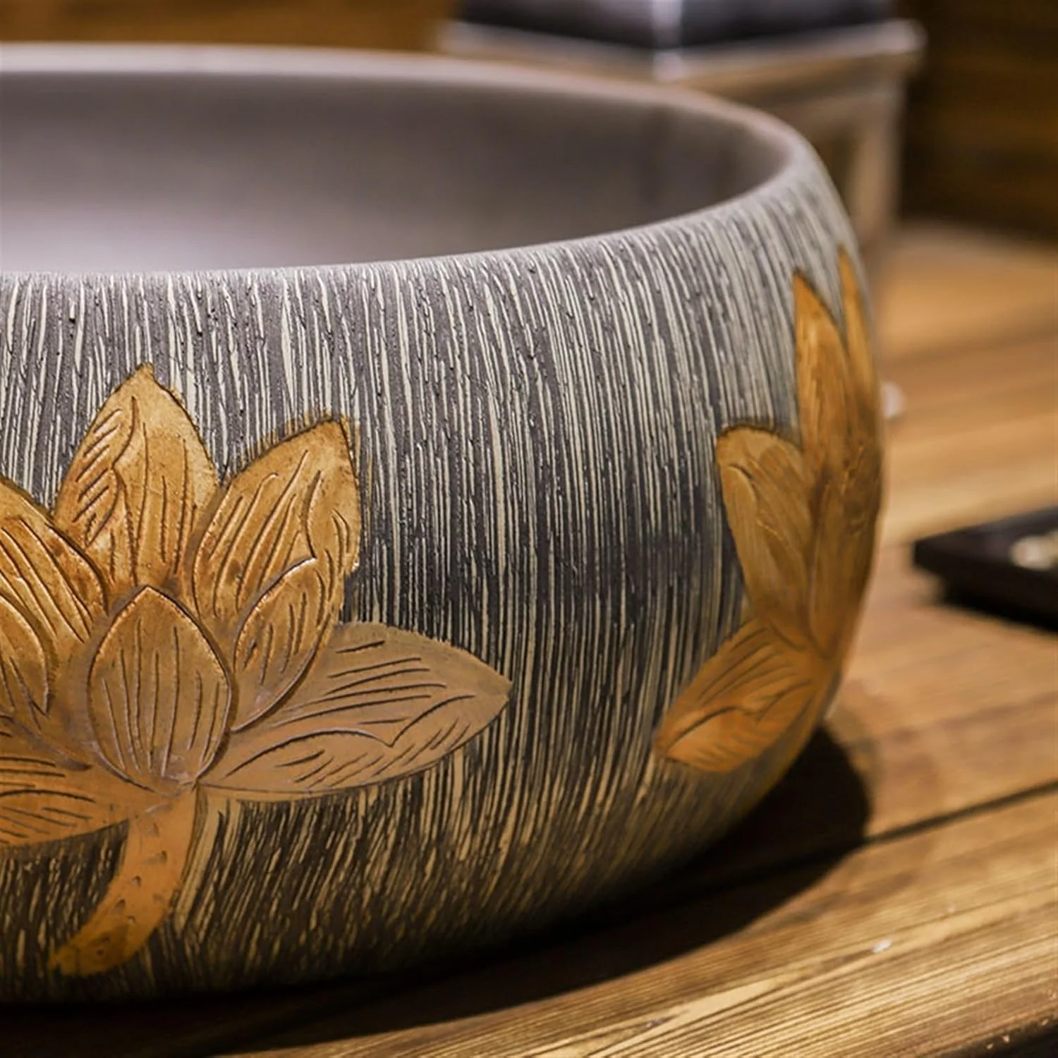 روشویی کاسه ای طرح قدیمی، روشویی مربعی برس خورده، روشویی گرد، روشویی سرامیکی هنری چینی، کاسه روشویی