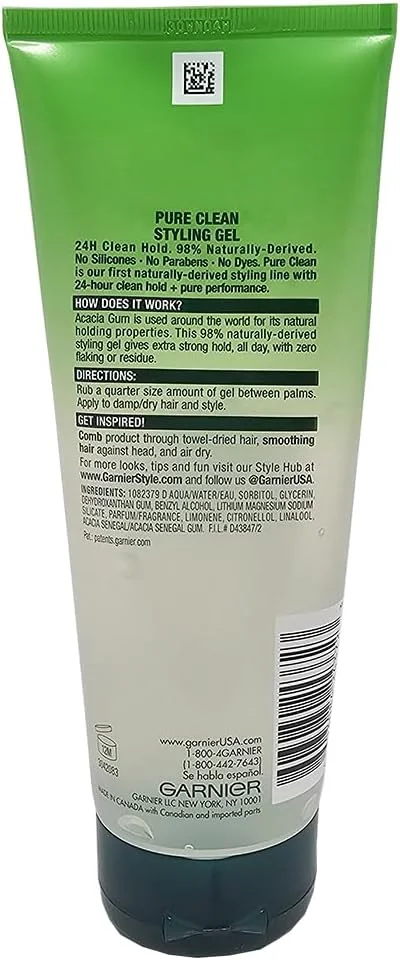 ژل حالت دهنده موی سر گارنیه فروکتیس استایل پیور کلین 200 میلی لیتر (بسته 3 عددی) ژل حالت دهنده موی سر گارنیه فروکتیس استایل پیور کلین 200 میلی لیتر (بسته 3 عددی)