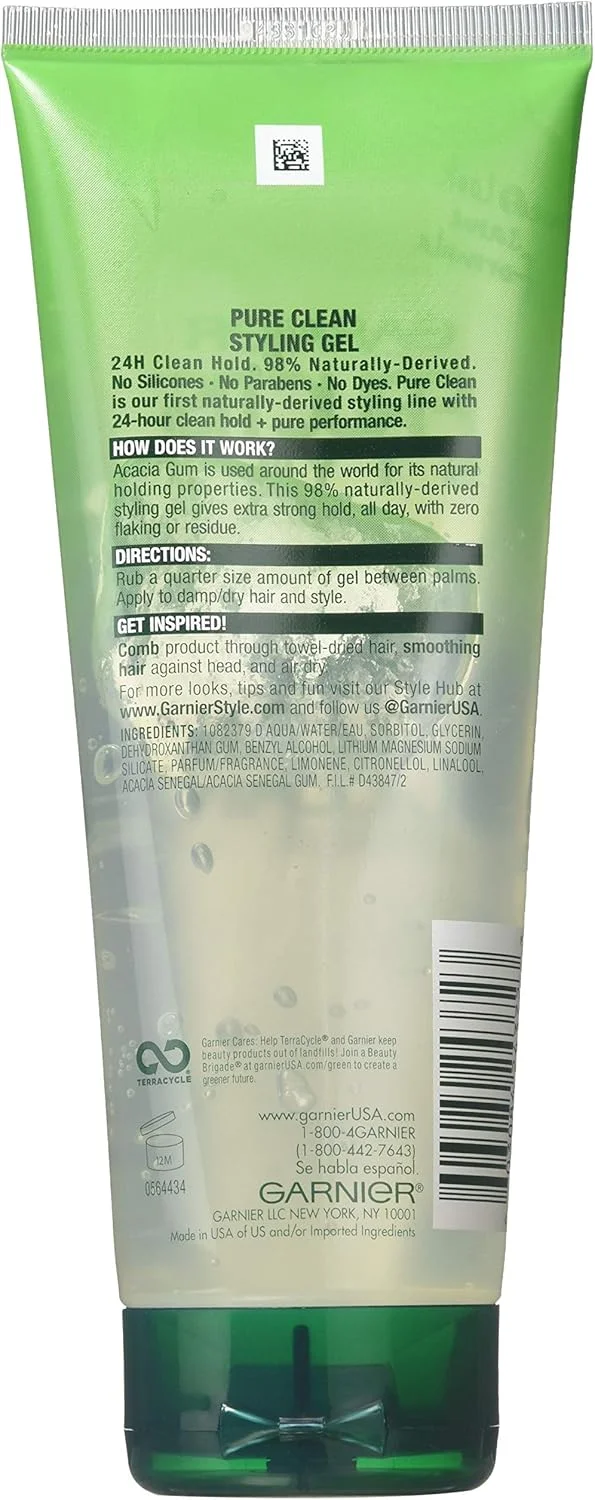 ژل حالت دهنده موی سر گارنیه فروکتیس مدل Pure Clean حجم 200 میلی لیتر (بسته 6 عددی) ژل حالت دهنده موی سر گارنیه فروکتیس مدل Pure Clean حجم 200 میلی لیتر (بسته 6 عددی)