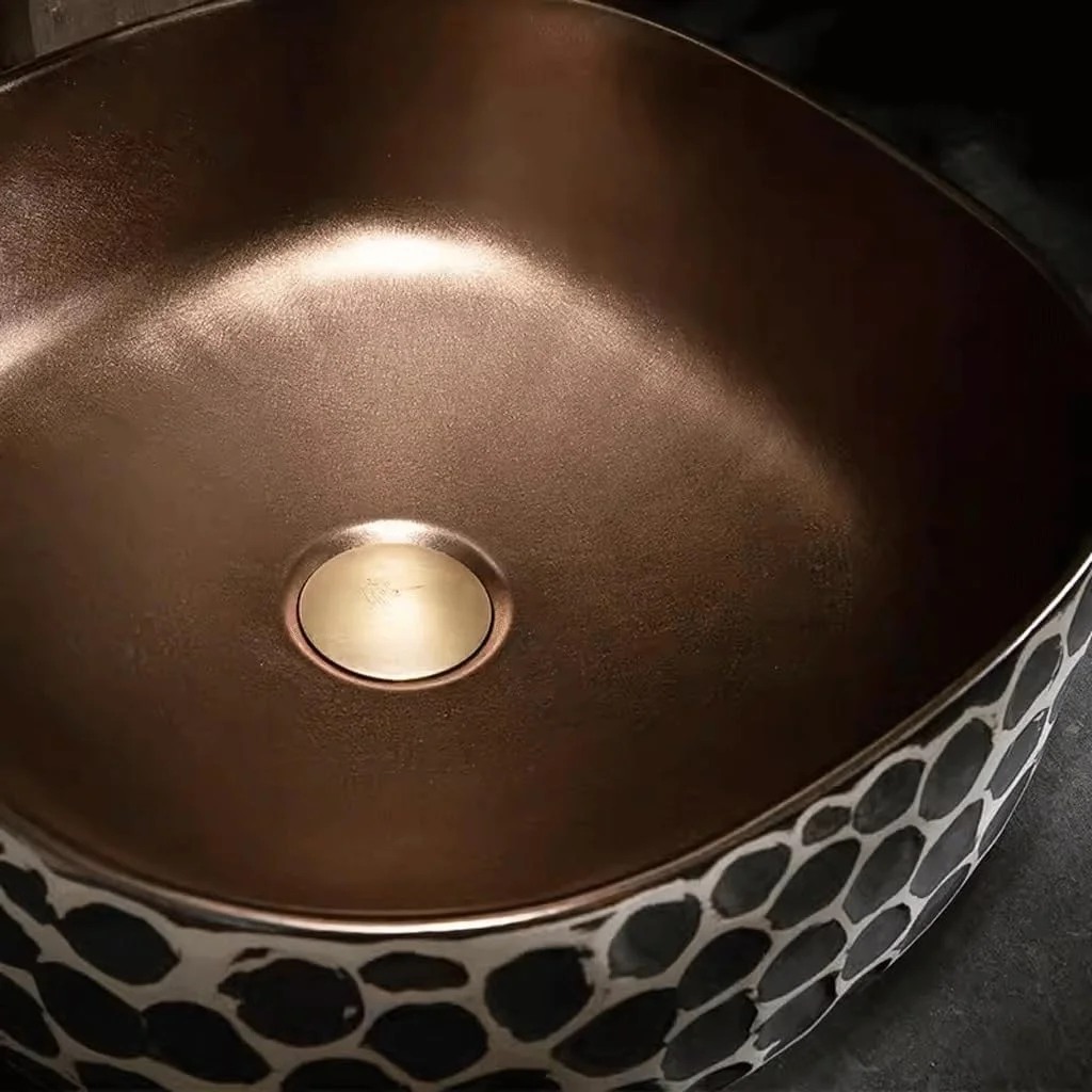 سینک روشویی، سینک روکار، سینک هنری هتل، تک لگن مربعی، سینک روشویی بالکن مدرن، کاسه روشویی (سایز: B) (تک