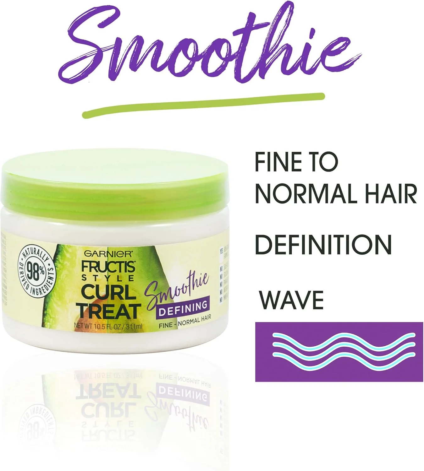 کرم حالت دهنده موهای فر گارنیه فروکتیس، مناسب موهای فر نازک تا معمولی، 300 گرم کرم حالت دهنده موهای فر گارنیه فروکتیس، مناسب موهای فر نازک تا معمولی، 300 گرم