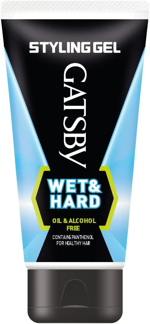 ژل حالت دهنده مو گتسبی مدل Wet & Hard | برای ایجاد یک مدل موی خیس و براق به دلخواه شما | 150 گرم