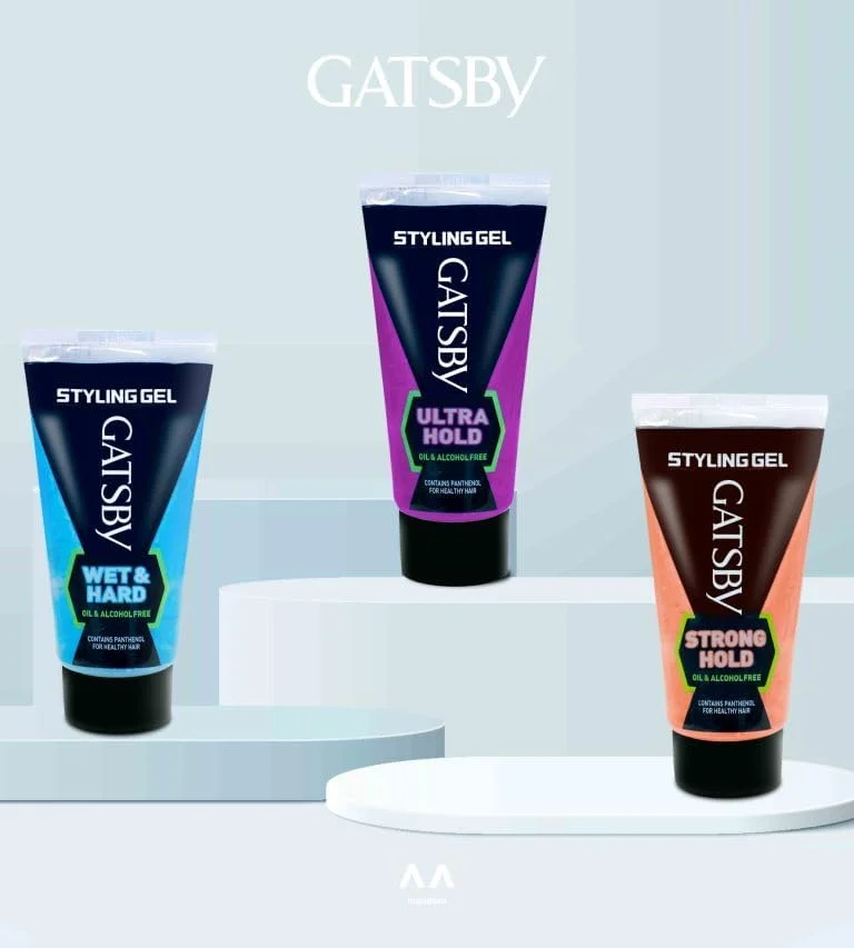 ژل حالت دهنده مو گتسبی مدل Wet & Hard | برای ایجاد یک مدل موی خیس و براق به دلخواه شما | 150 گرم