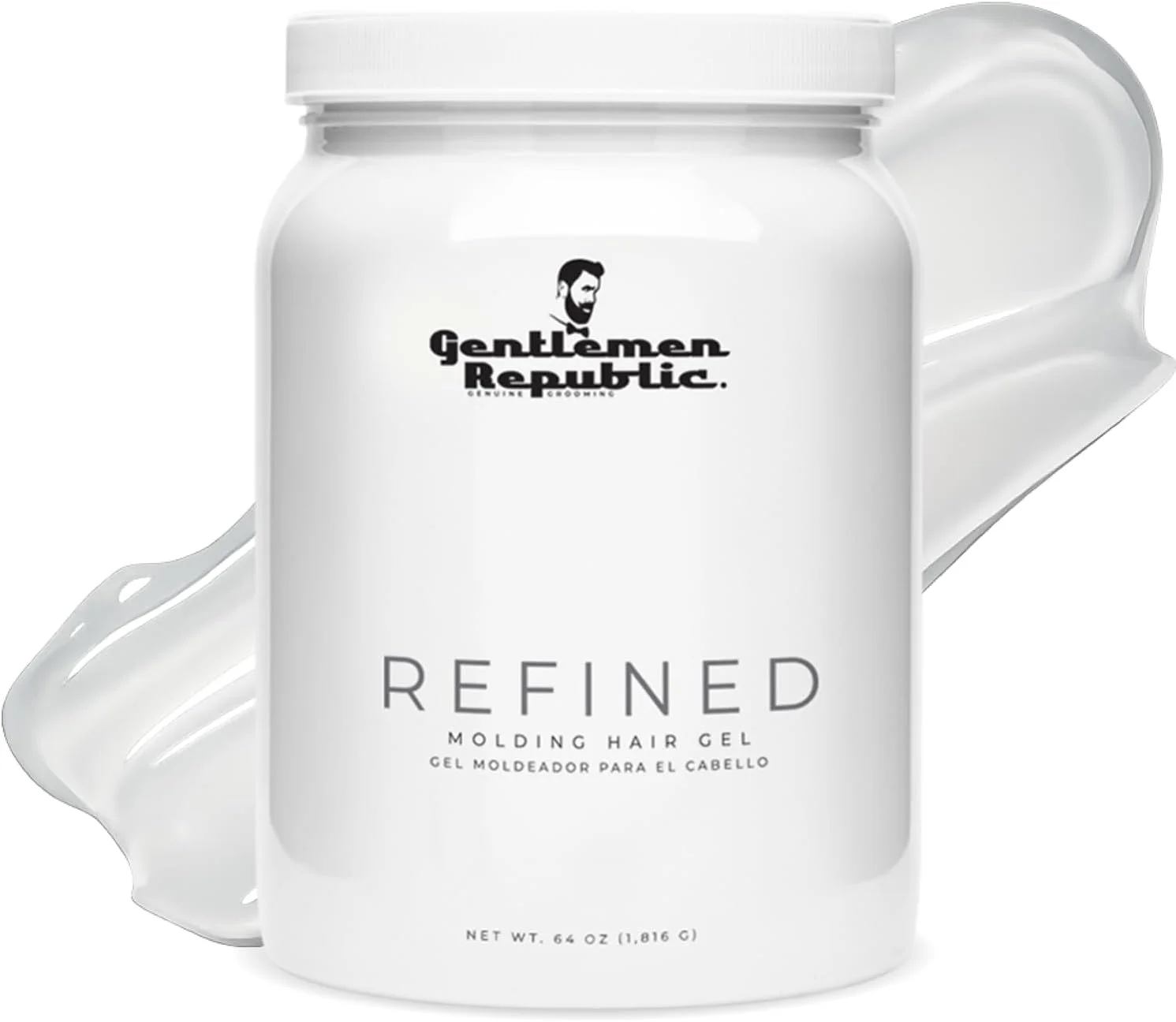 ژل موی اصلاح شده 1.8 لیتری جنتلمن ریپابلیک