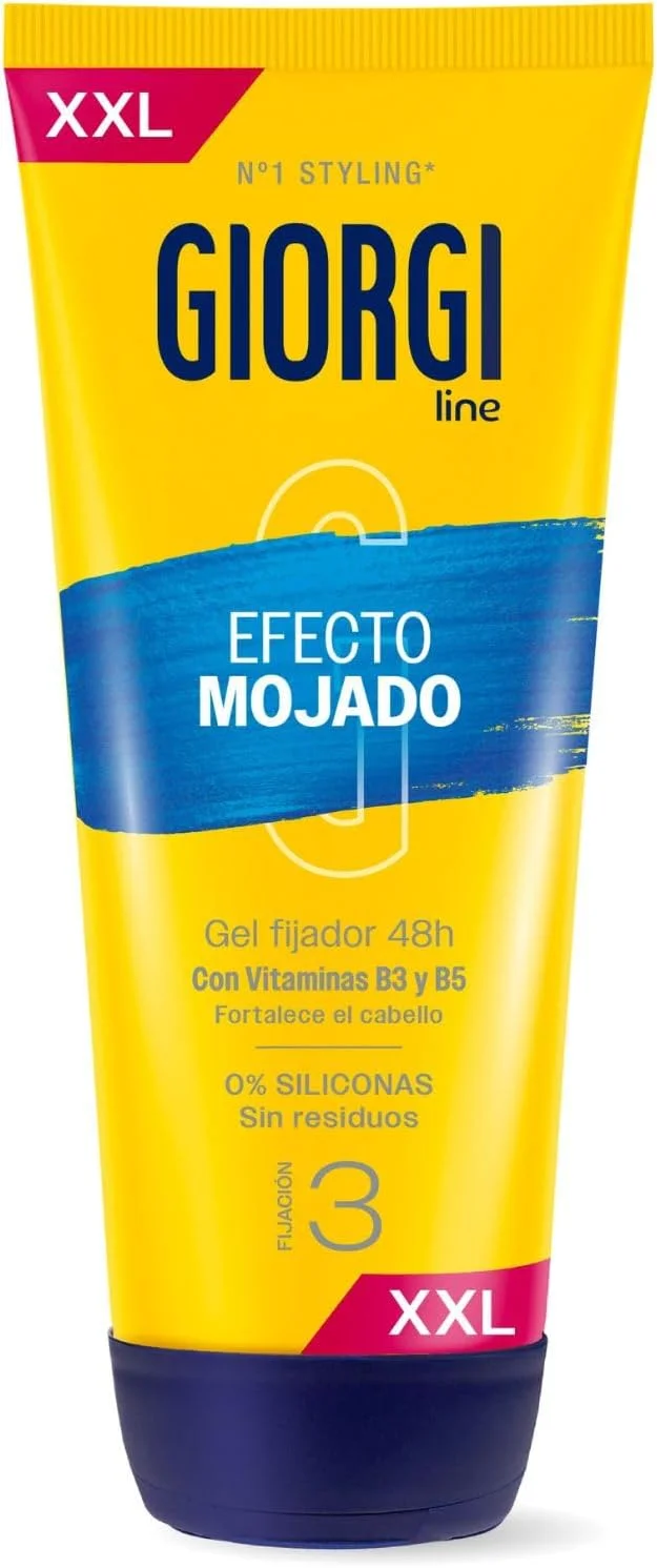 ژل موی براق جورجی لاین، بدون سیلیکون، ماندگاری 48 ساعته، بافت براق، بدون ایجاد رسوب، 240 میلی لیتر