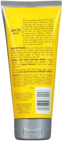 چسب موی قوی گات تو بی مدل Spiking Glue حجم 177 میلی لیتر (بسته 2 عددی) چسب موی قوی گات تو بی مدل Spiking Glue حجم 177 میلی لیتر (بسته 2 عددی)