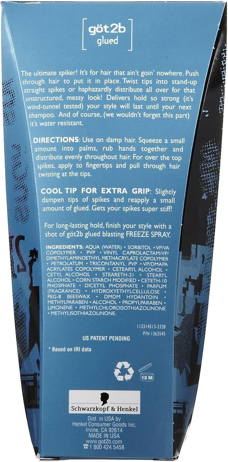 چسب حالت دهنده مو گات تو بی مدل Glued، ۱۷۰ گرم چسب حالت دهنده مو گات تو بی مدل Glued، ۱۷۰ گرم