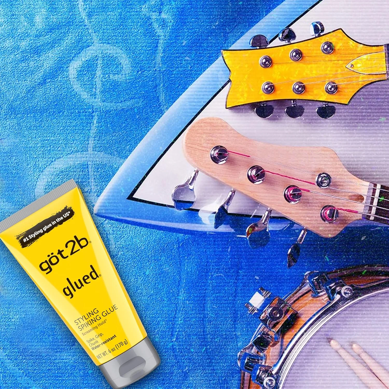 چسب مو گات تو بی مدل Glued Spiking، حالت دهنده، اورجینال، 170 گرم چسب مو گات تو بی مدل Glued Spiking، حالت دهنده، اورجینال، 170 گرم