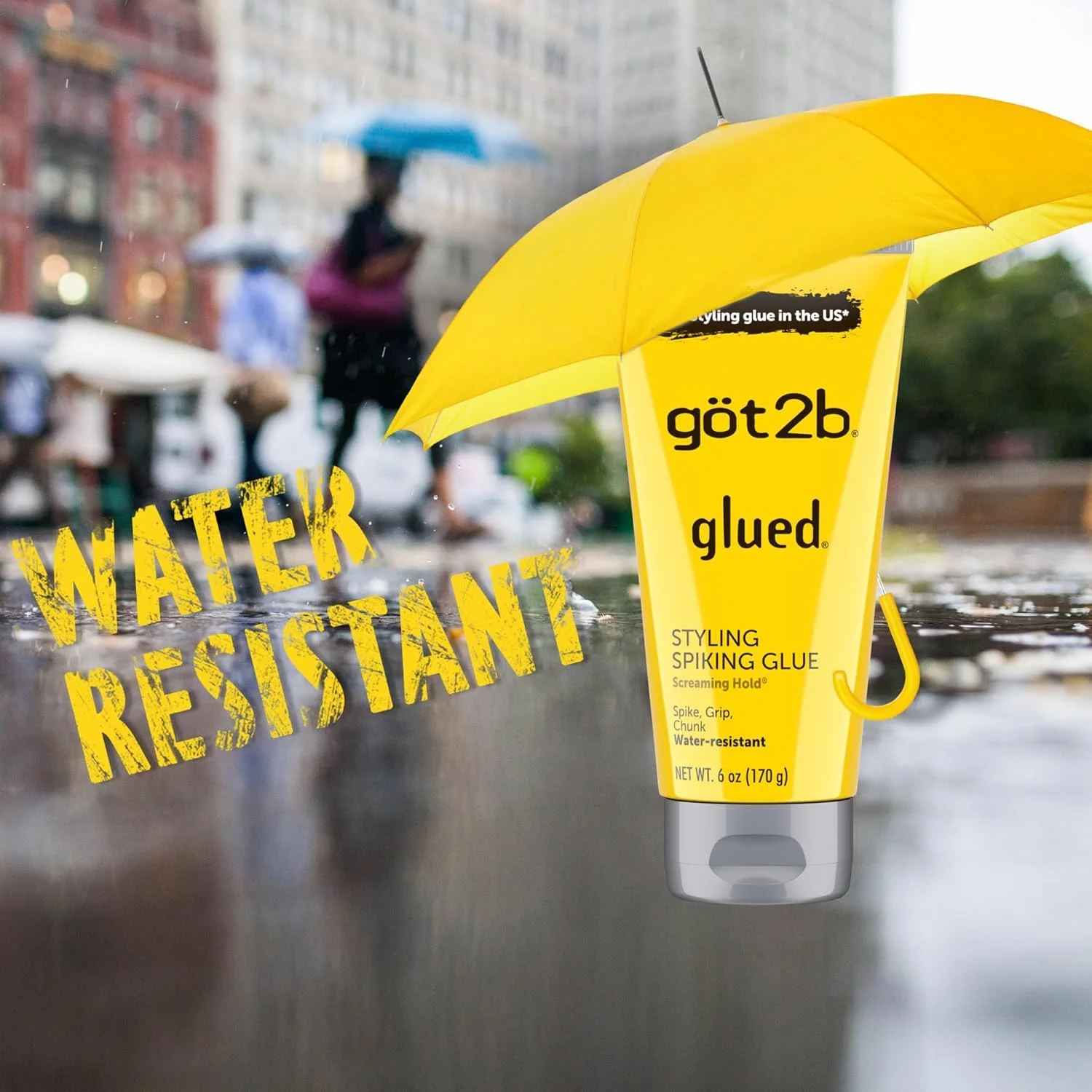 چسب مو گات تو بی مدل Glued Spiking، حالت دهنده، اورجینال، 170 گرم چسب مو گات تو بی مدل Glued Spiking، حالت دهنده، اورجینال، 170 گرم