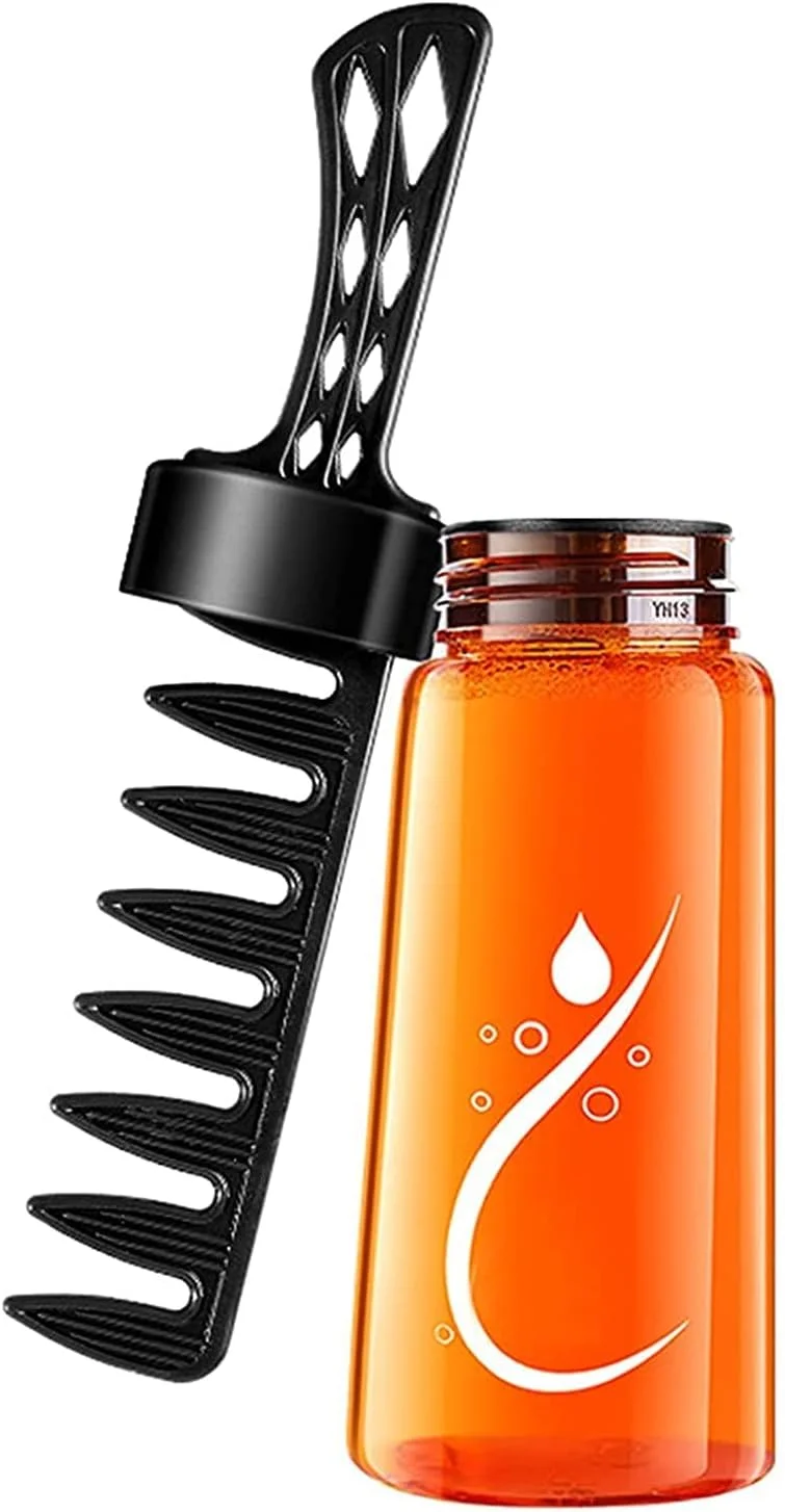 ژل واکس مو 2 در 1 با شانه، اسپری حالت دهنده موی ماندگار برای آقایان، نگهدارنده انعطاف پذیر، ژل حالت دهنده موی سبک کرم مرطوب کننده حالت دهنده مو (2 عدد)