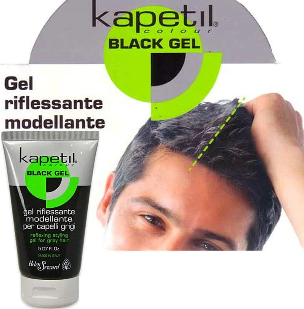 ژل مشکی کاپتیل هلن سیوارد برای موهای خاکستری، 150 میلی لیتر