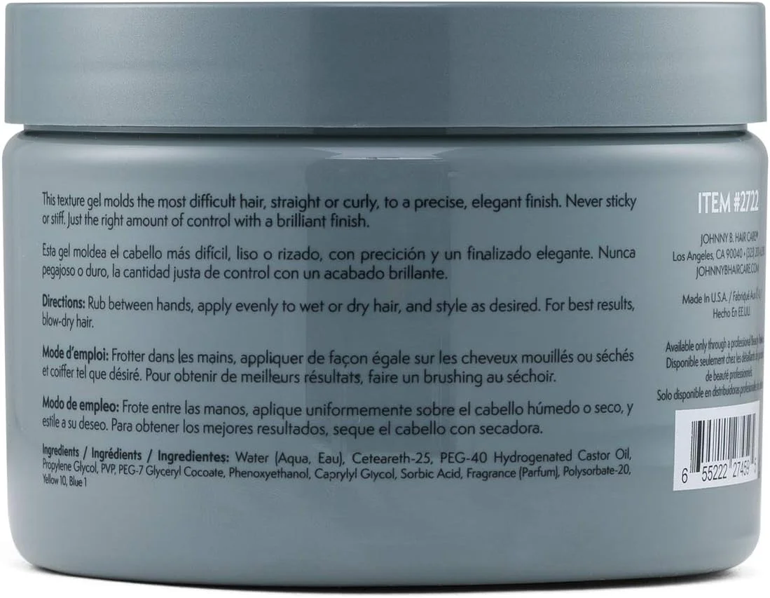 ژل حالت دهنده مو جانی بی (340 گرم) ژل حالت دهنده مو جانی بی (340 گرم)