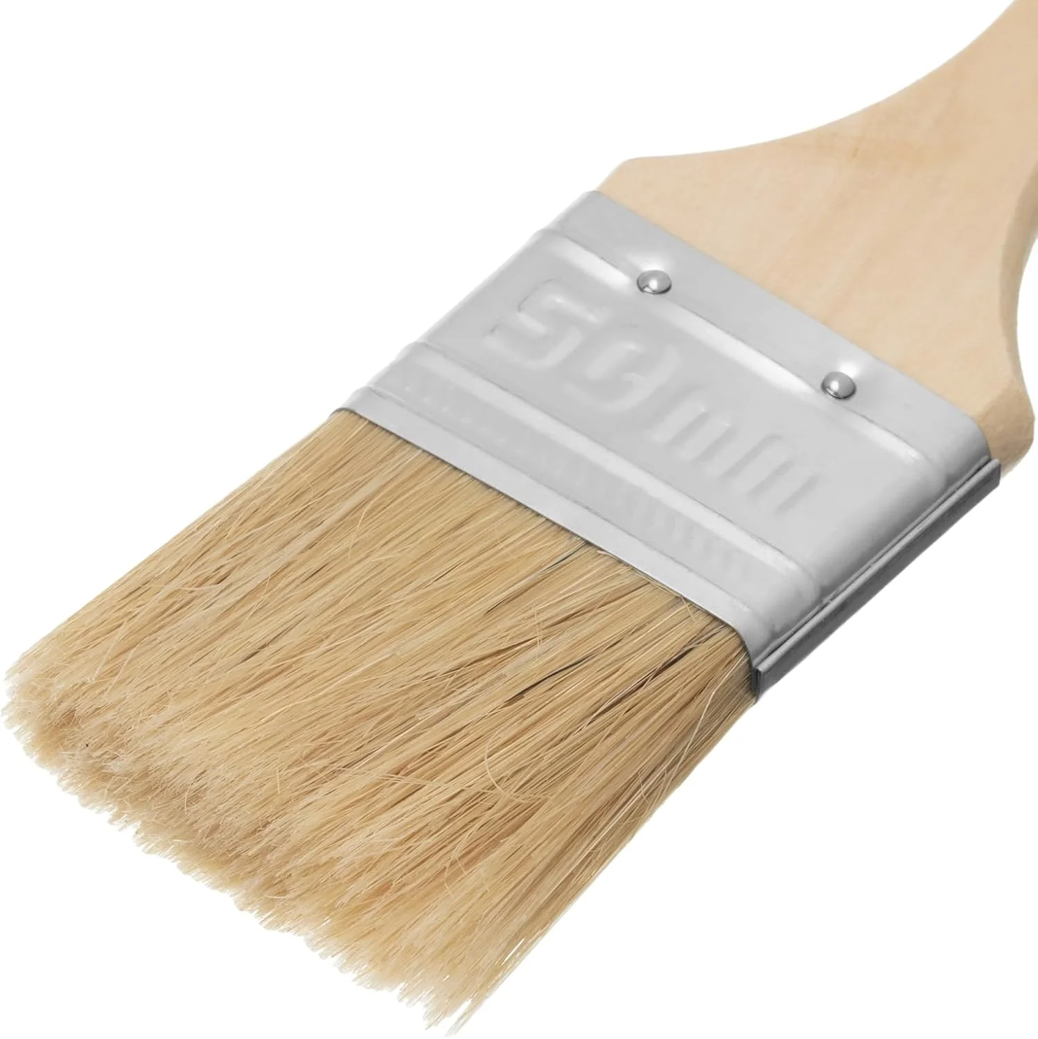 قلم موی تخت MTX "استاندارد" با موی طبیعی و دسته چوبی (2 اینچ)