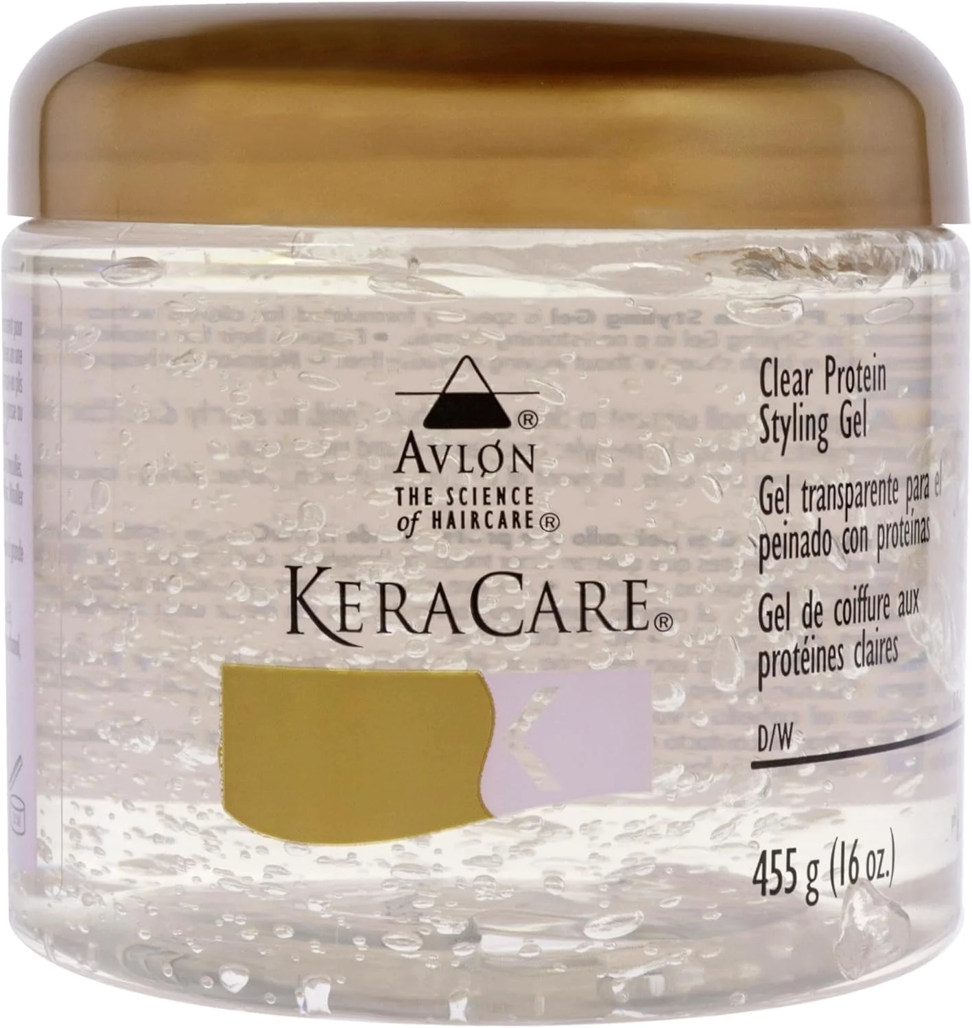 ژل حالت دهنده پروتئینی شفاف KeraCare از Avlon برای بانوان و آقایان - ژل ۴۷۳ میلی لیتری