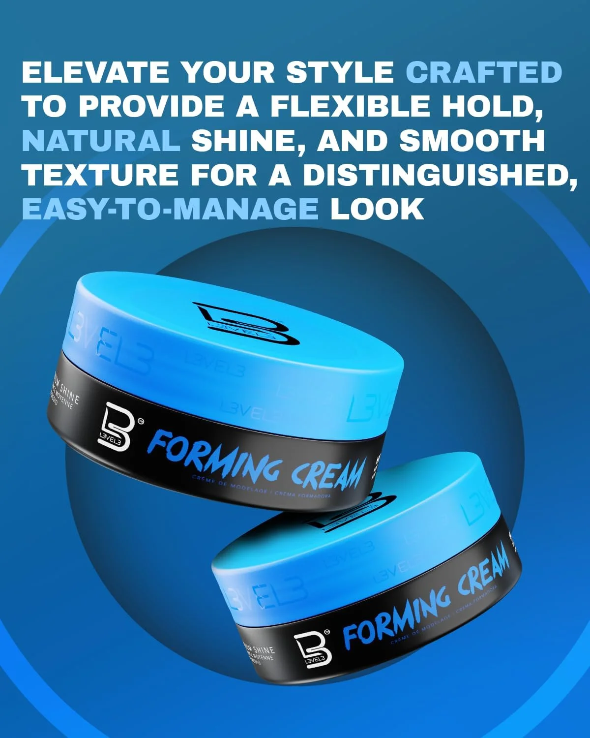 کرم حالت دهنده مو لول 3 - حالت دهی طبیعی مو - افزایش حجم - بدون چسبندگی - کرم مو لول 3 (2 عدد)