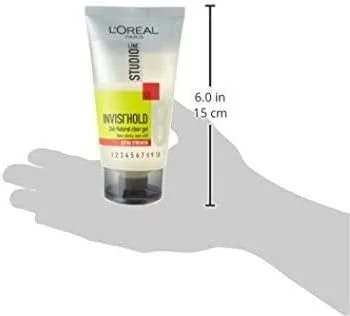 ژل موی فوق العاده قوی لورال پاریس Studio Line Mineral Control Invisi Gel حجم 150 میلی لیتر