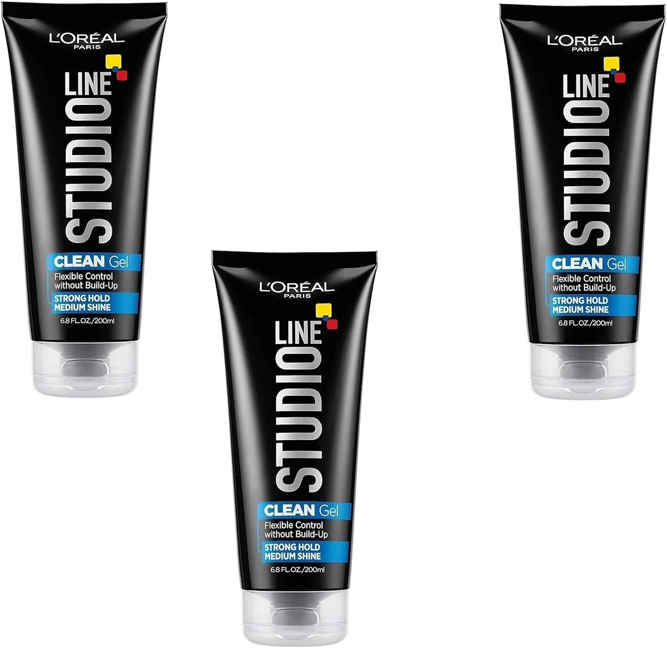 ژل موی سر لورآل پاریس، مدل Studio Line، قدرت نگهدارندگی قوی، حجم 200 میلی لیتر (بسته 3 عددی)