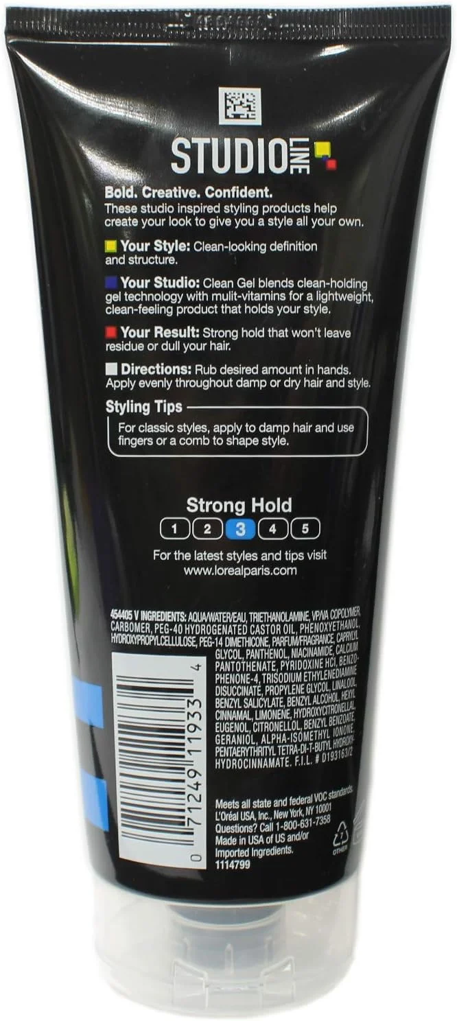 ژل موی سر لورآل پاریس، مدل Studio Line Clean، با قدرت نگهداری قوی، 200 میلی لیتر (بسته 2 عددی) ژل موی سر لورآل پاریس، مدل Studio Line Clean، با قدرت نگهداری قوی، 200 میلی لیتر (بسته 2 عددی)
