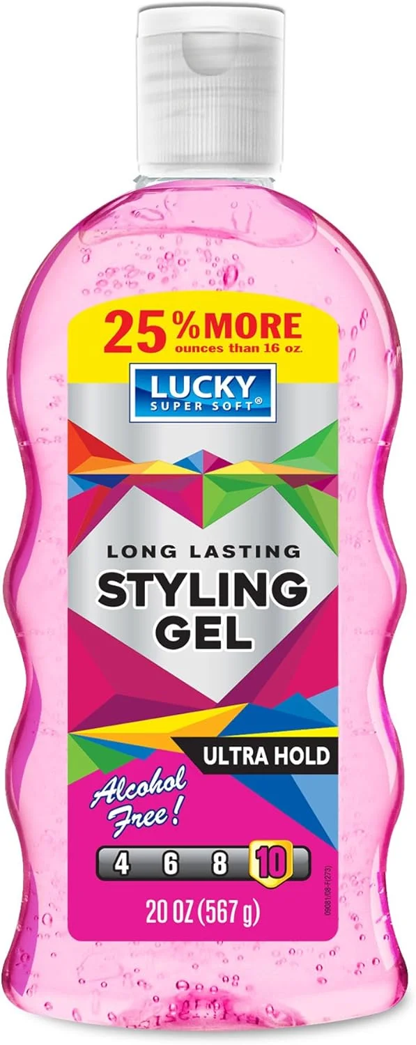ژل حالت دهنده مو لاکی سوپر سافت، قدرت نگهداری فوق العاده، 567 گرم