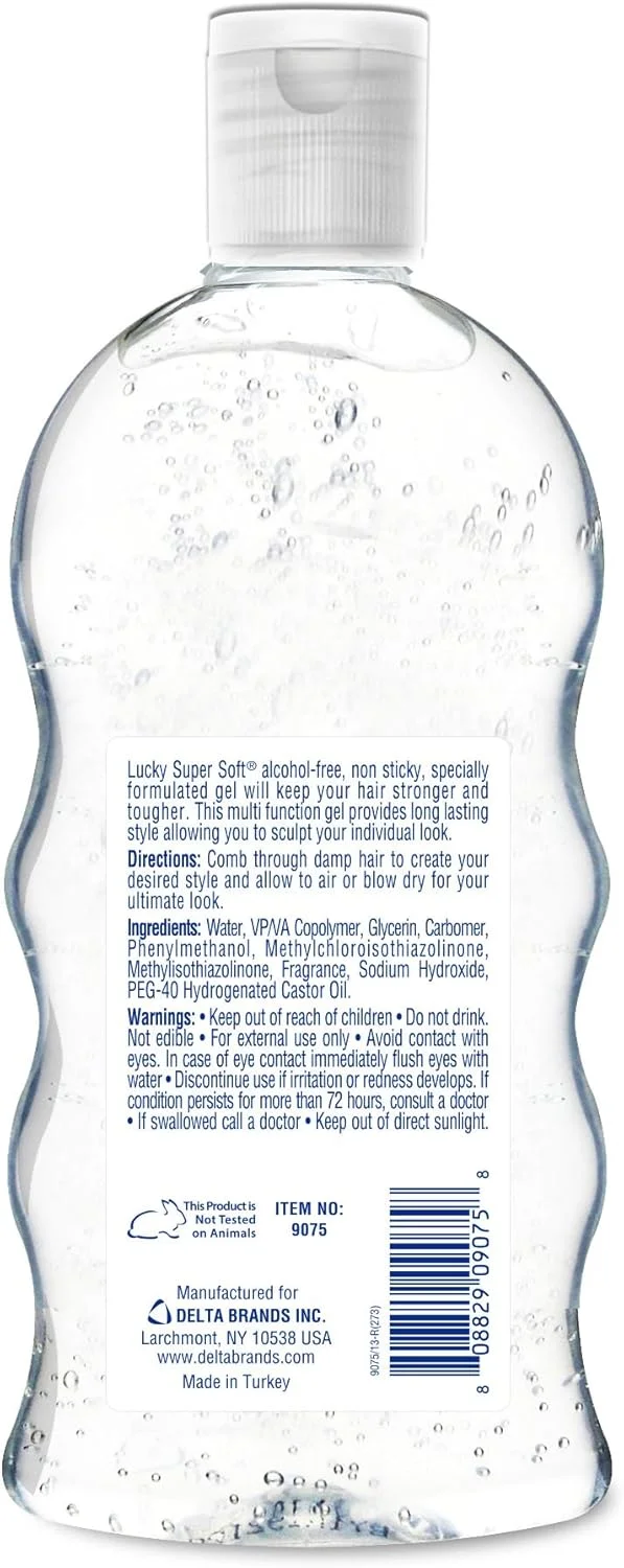 ژل حالت دهنده مو لاکی، فوق العاده نرم، نمای خیس، 567 گرم