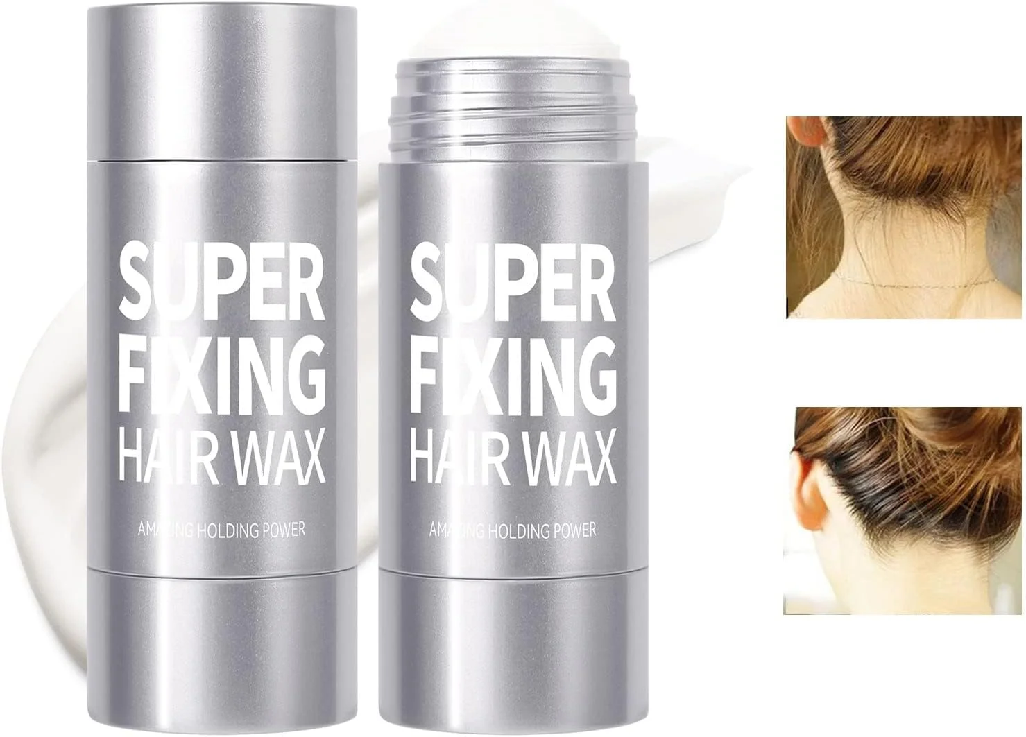 استیک واکس حالت دهنده مو MAKINGTEC، تثبیت فوق العاده، بدون چربی، حالت دهی مو، ماندگاری طولانی، کنترل موهای ریز، وز و موهای بچه