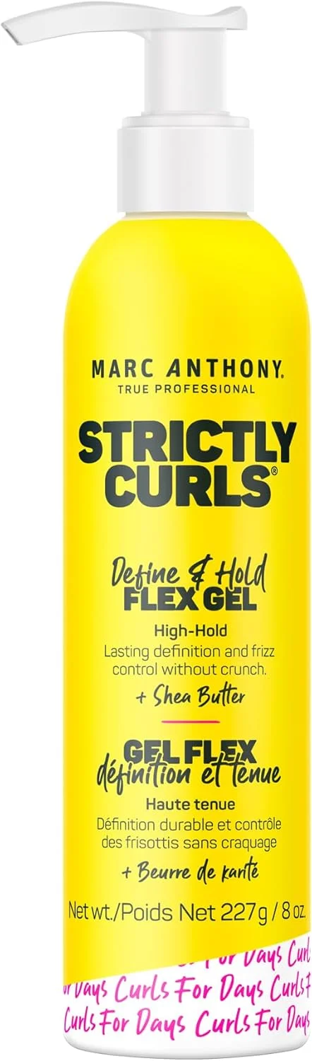 ژل حالت دهنده و نگهدارنده مو فر مارک آنتونی، مخصوص فر های متوسط تا ضخیم - با قدرت نگهدارندگی بالا، کنترل وز طولانی مدت و درخشش بیشتر با شی باتر - محصولات ضد وز مو برای بانوان