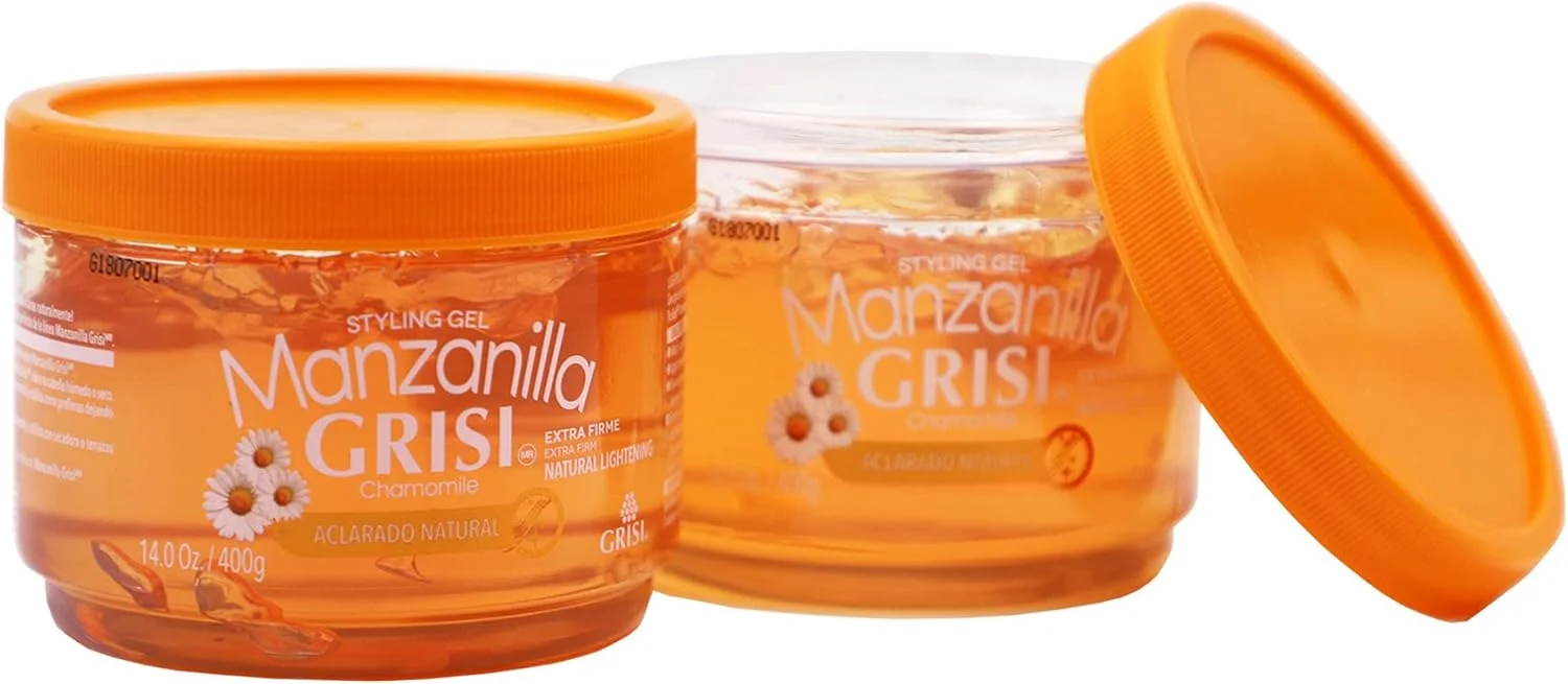 ژل حالت دهنده مو بابونه گریسی، حفظ حالت مو، روشن کننده طبیعی، بدون الکل و بدون ایجاد رسوب، بسته 2 عددی قوطی 414 گرمی