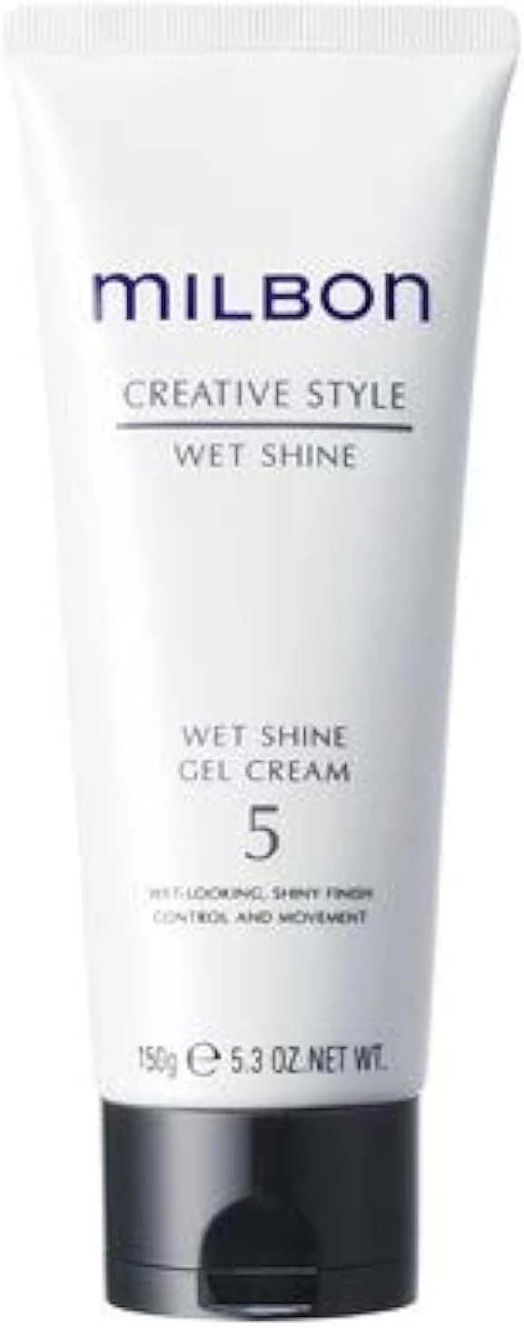 کرم ژل براق کننده موی میلبون مدل Creative Style Wet Shine حجم 150 گرم