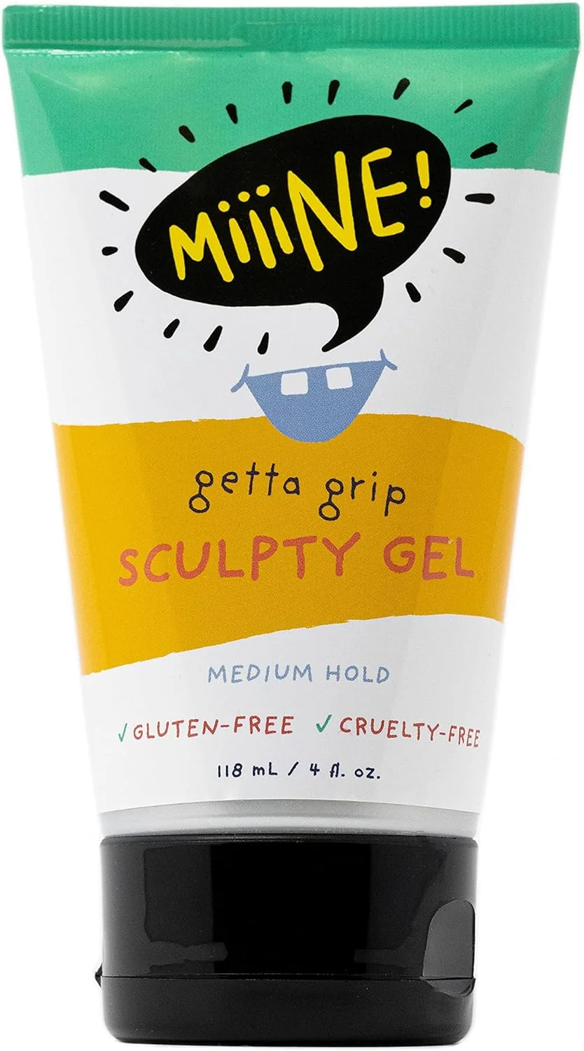 ژل حالت دهنده موی کودک Getta Grip Scultpty، 118 میلی لیتر | ژل موی بچه گانه با قدرت نگه دارندگی متوسط تا قوی برای پسران - ژل حالت دهنده مو با رایحه ملایم و بدون ایجاد شوره - بدون تست حیوانی، ساخت آمریکا | توسط آرایشگران برای کودکان