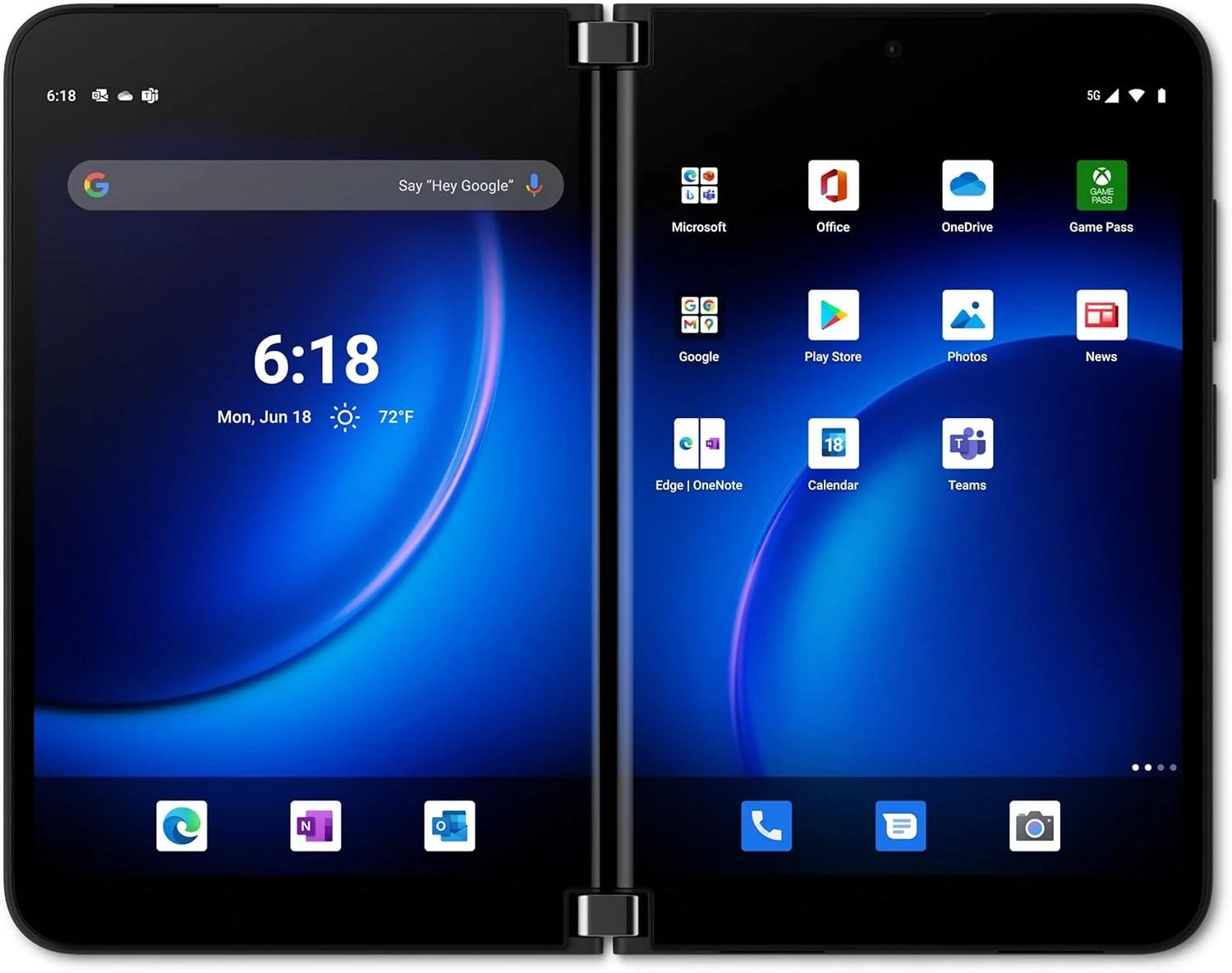 مایکروسافت سرفیس Duo 2 5G با حافظه 128 گیگابایت (آنلاک شده) - مشکی مایکروسافت سرفیس Duo 2 5G با حافظه 128 گیگابایت (آنلاک شده) - مشکی