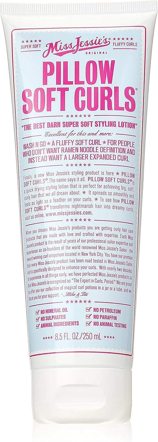 لوسیون حالت دهنده مو برای فر کردن موهای نرم و حجیم میس جسی، 250 میلی لیتر، بسته 2 عددی