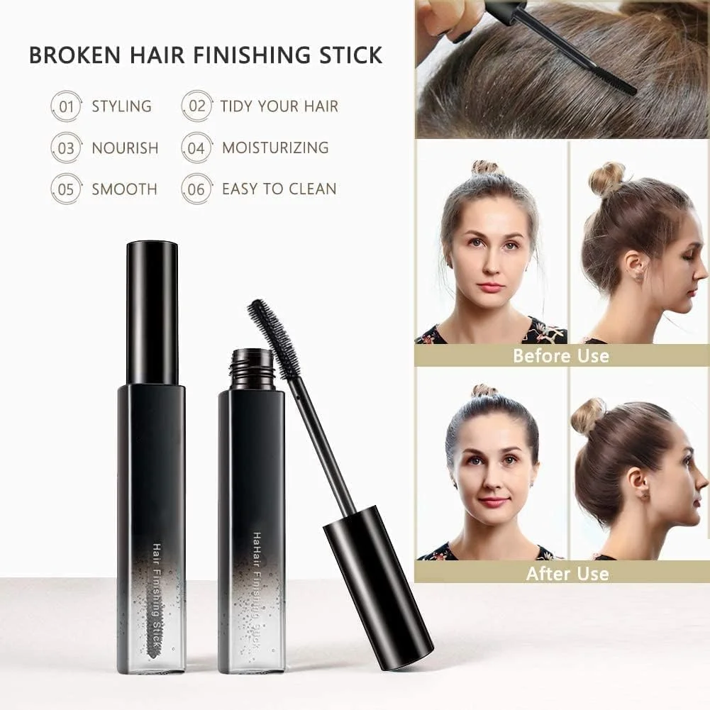 استیک حالت دهنده مو 3 عددی، کرم حالت دهنده موهای شکسته، واکس استیکی حالت دهنده، ژل حالت دهنده مو ریمل مو، طراوت بخش غیر چرب، کرم تثبیت کننده مو برای دختران و زنان