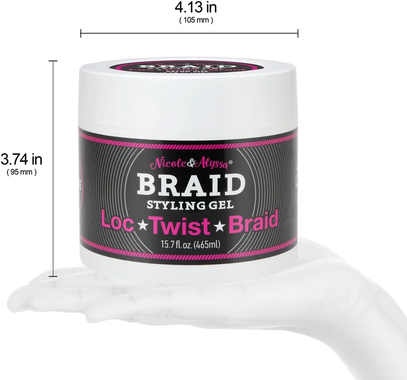 ژل حالت دهنده بافت مو نیکول و آلیسا برای دریدلاک، تاب و بافت - موهای خود را با حالتی سالم، بدون وز و مرطوب برای مدل های کاملاً مشخص، حالت دهید (445 گرم - سایز سالن) ژل حالت دهنده بافت مو نیکول و آلیسا برای دریدلاک، تاب و بافت - موهای خود را با حالتی سالم، بدون وز و مرطوب برای مدل های کاملاً مشخص، حالت دهید (445 گرم - سایز سالن)