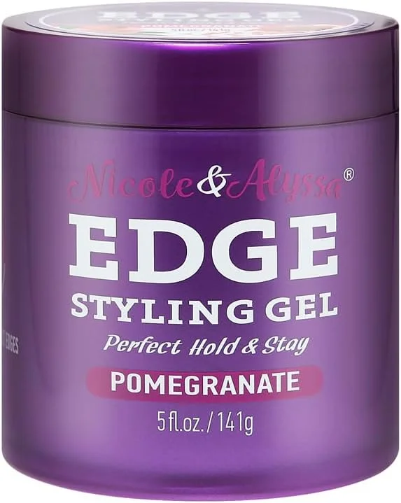 ژل حالت دهنده مو نیکول و آلیسا - 142 گرم - حاوی عصاره انار، ماندگاری طولانی، بدون ایجاد شوره، با ظاهری صاف و براق