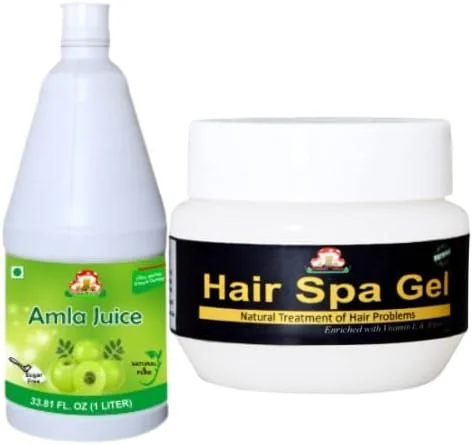 مجموعه آب آمله ۱۰۰۰ میلی لیتر و ژل اسپا مو