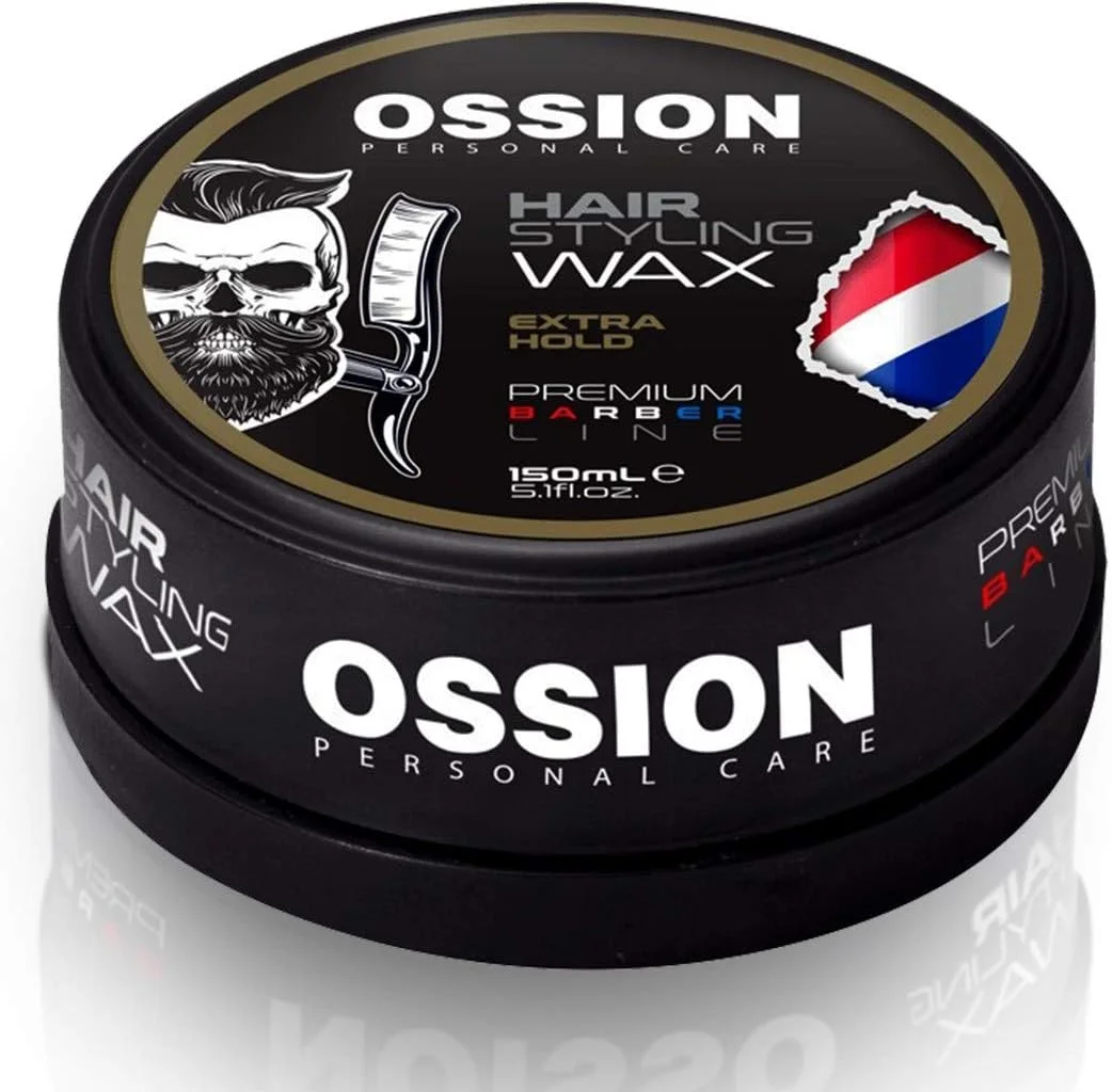 اوسیون خط آرایشگاهی ممتاز - حالت دهنده فوق العاده قوی - بهترین واکس مو / کرم مو برای آقایان - واکس مو - کرم مو - واکس مو براق - برای موی آقایان - 150 میلی لیتر - ژل مو برای حالت دادن به مو