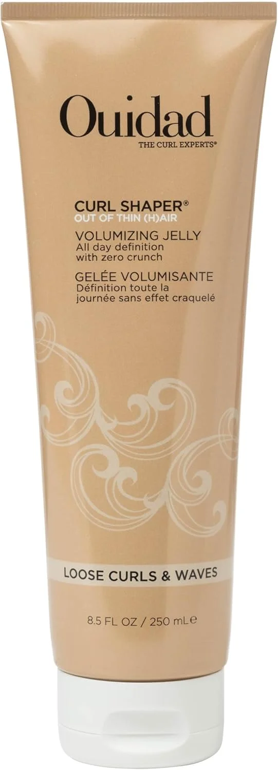 ژل حجم دهنده و حالت دهنده موهای فر Ouidad Curl Shaper، برای موهای کم حجم، حالت دهنده فرهای باز 251 میلی لیتر