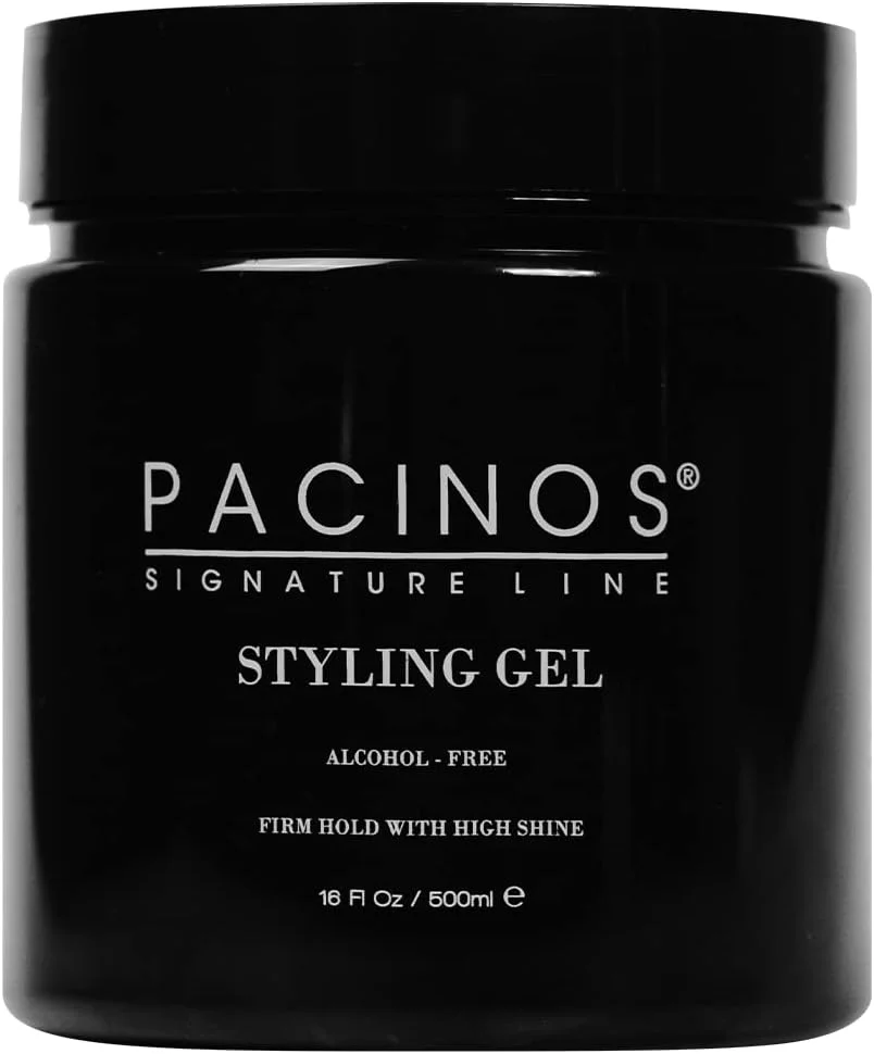 ژل موی مردانه پاچینو - حالت دهنده قوی با انعطاف پذیری - براق کننده و ایجاد کننده ظاهری خیس - فرمولاسیون بر پایه آب با شستشوی آسان - بدون ایجاد شوره - مناسب برای انواع مو - ماندگاری حالت مو در تمام طول روز - 473 میلی لیتر