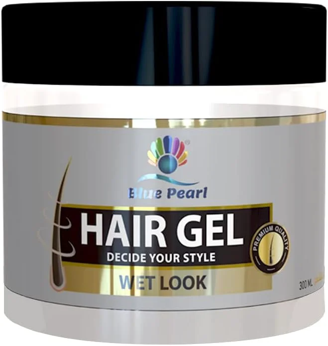 ژل حالت دهنده مو بلو پرل، نمای خیس، کیفیت عالی، ۳۰۰ میلی لیتر
