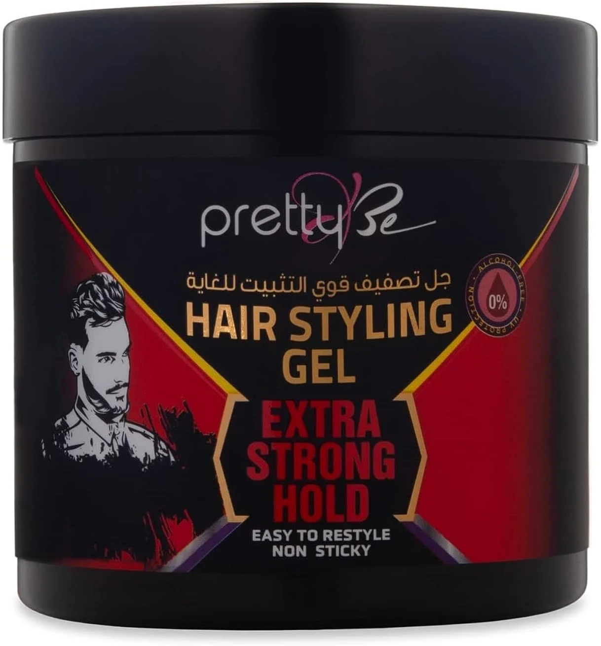 ژل حالت دهنده مو پریتی بی، قدرت نگهدارندگی فوق العاده قوی، حالت دهی آسان و بدون چسبندگی - 700 میلی لیتر