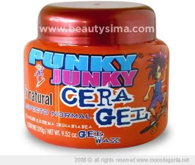 ژل واکس طبیعی Punky Junky Cera Gel FX حجم ۲۸۰ میلی لیتر