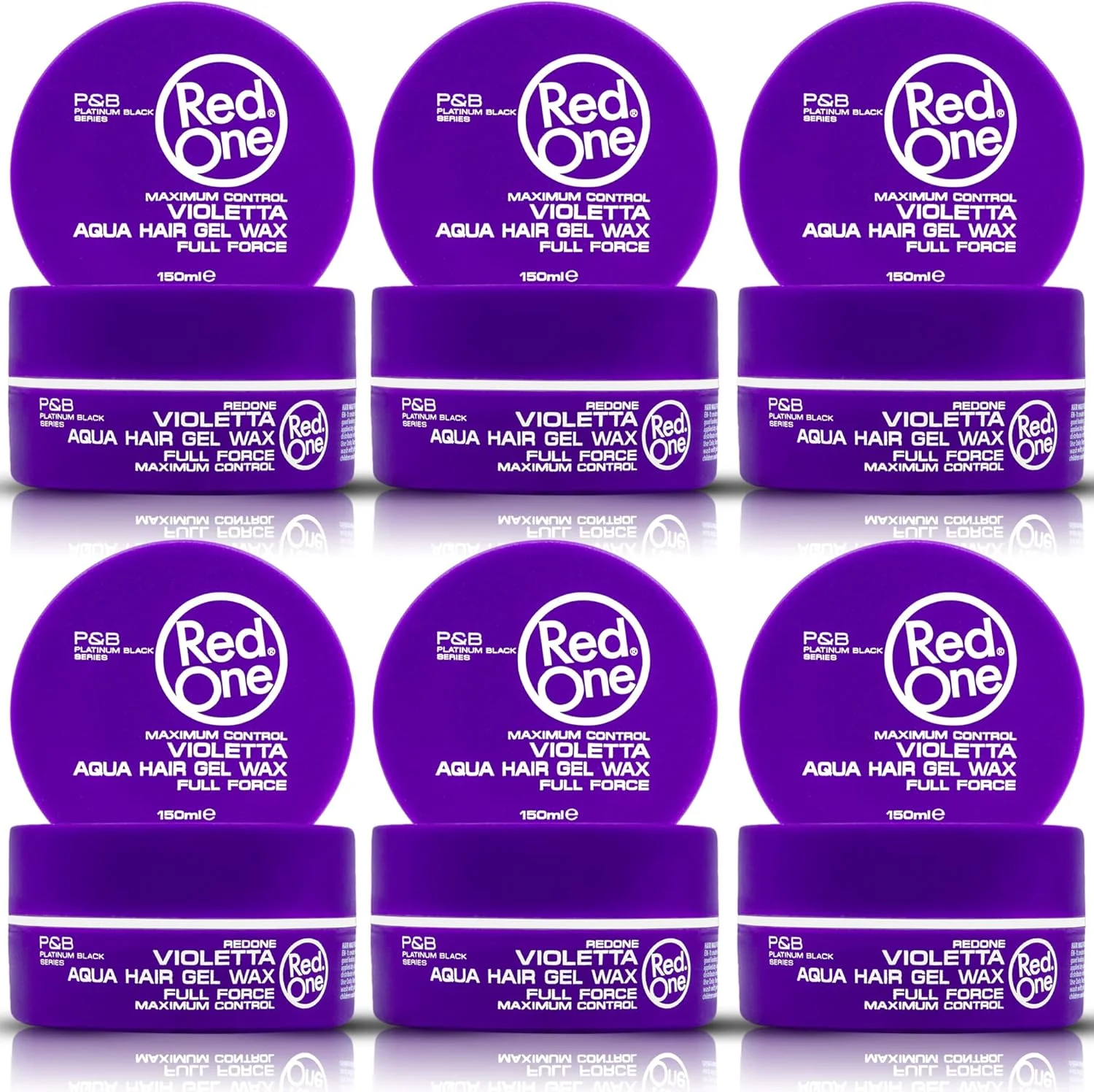 واکس موی سر آکوا ردوان، حالت دهنده قوی مو، 150 میلی لیتر (بسته 6 عددی) بنفش