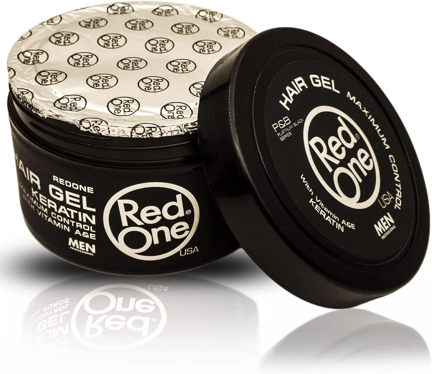 ژل موی کراتینه حالت دهنده مو ردون 450 میلی لیتر | حالت دهی فوق العاده قوی | درخشش فوق العاده | اثر آدامسی | حاوی ویتامین A&E | حداکثر کنترل | نیروی کامل | ژل موی زنانه و مردانه