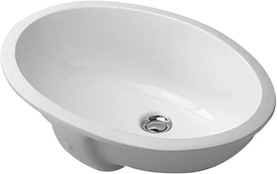 روشویی زیرکابینتی دوراویت، 55.5 (عرض) x 40 (عمق) سانتی متر - سفید براق