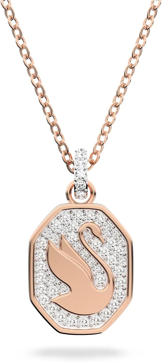 ست گردنبند، گوشواره و دستبند سواروسکی Signum، روکش رزگلد و رودیوم