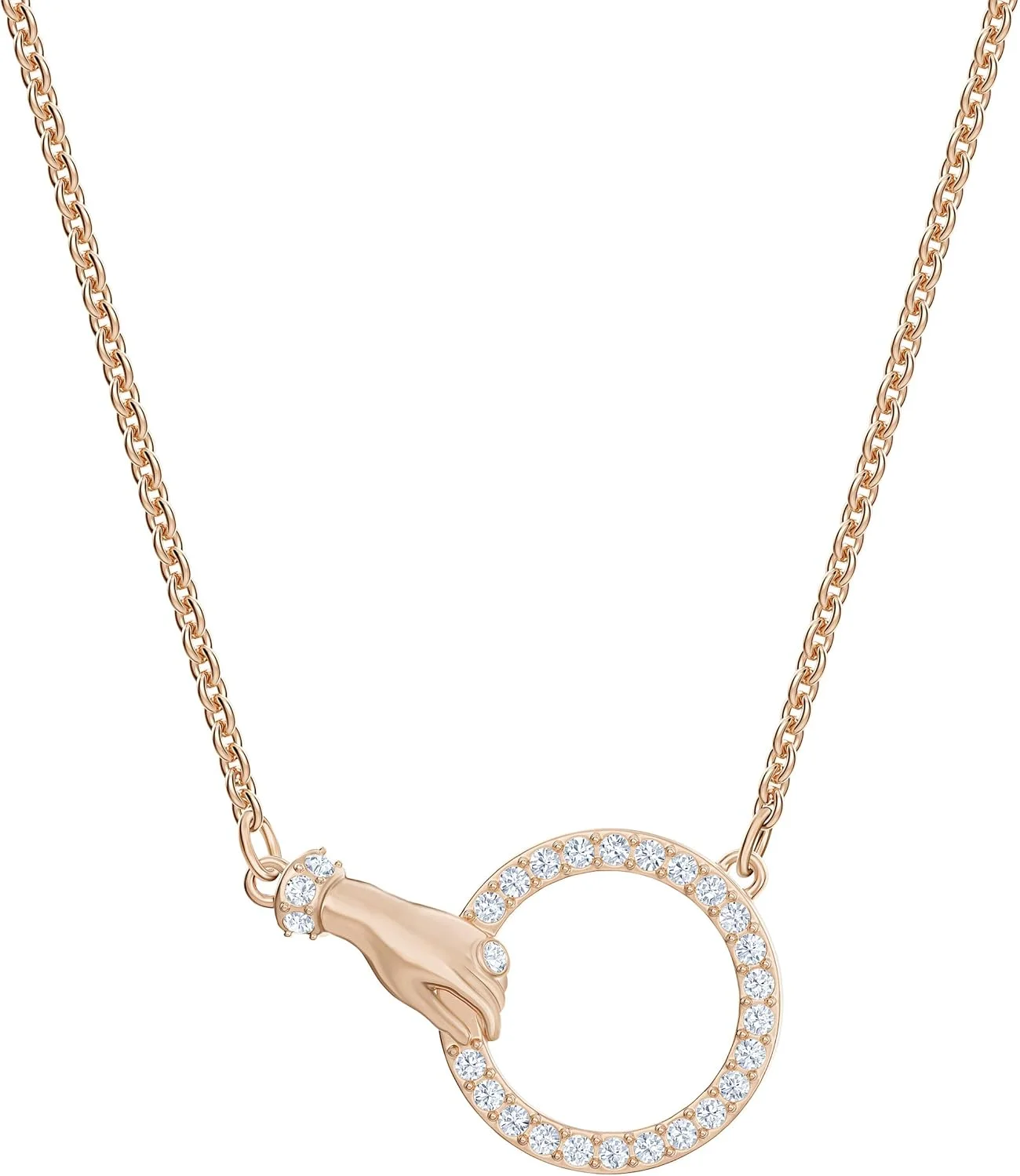 مجموعه جواهرات کریستالی سمبلیک سواروسکی، روکش طلایی رزگلد