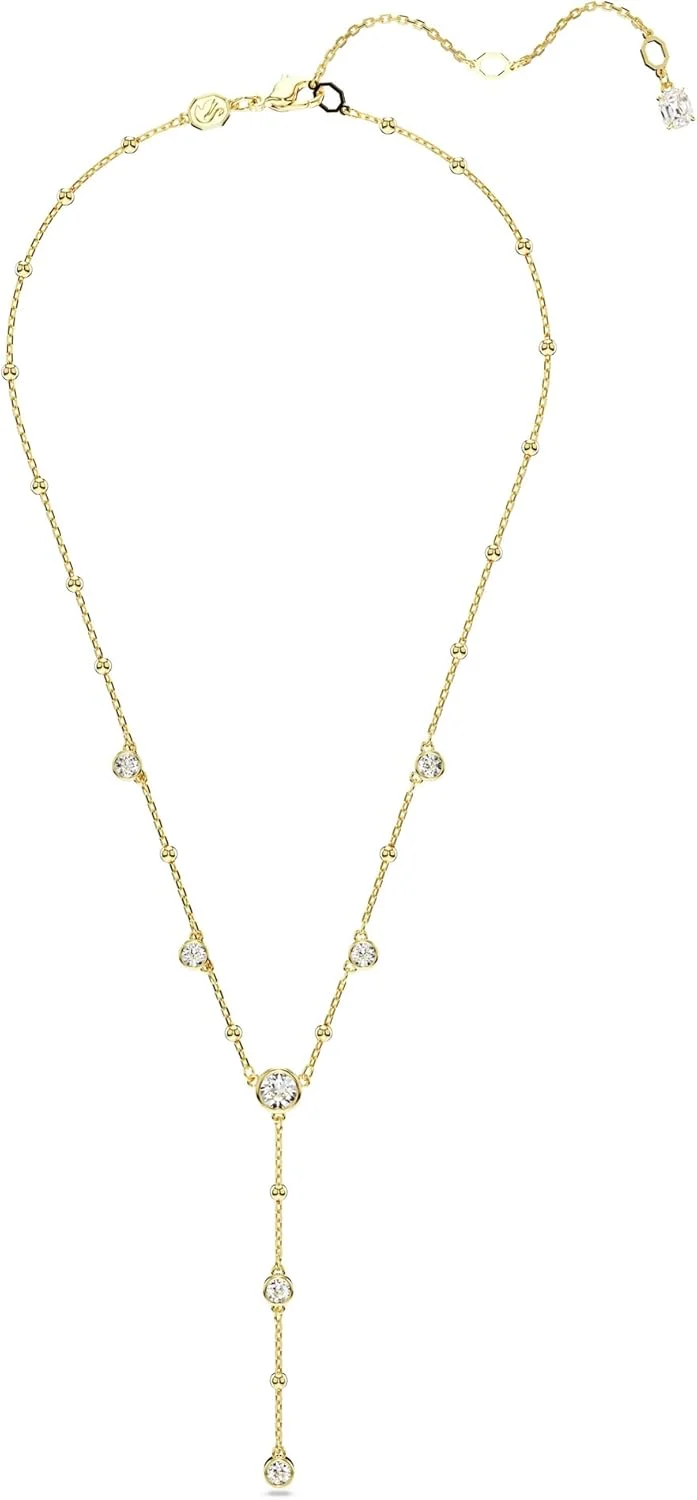 گردنبند Y سواروسکی مدل Imber 5684510 با رنگ طلایی گردنبند Y سواروسکی مدل Imber 5684510 با رنگ طلایی