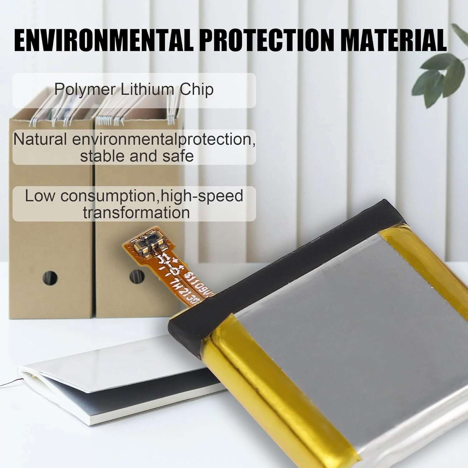 باتری جایگزین 390mAh 3.7V PL512524G سازگار با ساعت های Amazfit T-rex Verge Lite, A1807, A1801, A1808, A1811, A1818, A1918, GTR47, V010، باتری لیتیوم پلیمری، کیت تعمیر